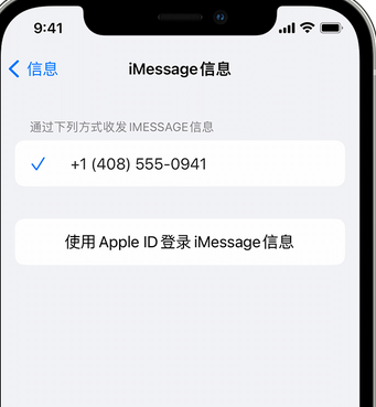 忻府apple维修iPhone上无法正常发送iMessage信息 