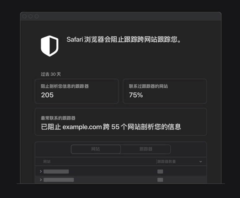 忻府苹果手机维修分享如何在 Safari 浏览器中查看和打开隐私报告 