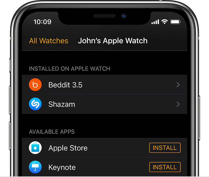 忻府苹果手机维修分享如何在 Apple Watch 上下载应用 